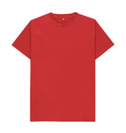 Red Organic Essential Tee